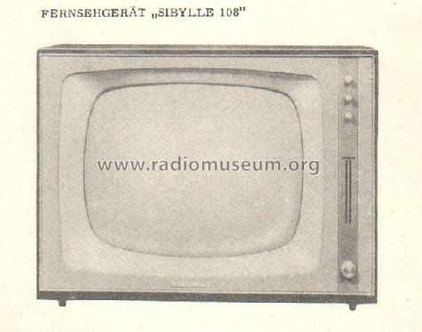 Sibylle 108; Stern-Radio Staßfurt (ID = 64875) Television