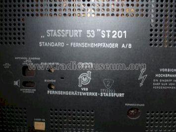 Stassfurt 53 ST201; Stern-Radio Staßfurt (ID = 205607) Fernseh-R