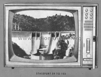 Stassfurt 59TG103; Stern-Radio Staßfurt (ID = 820900) Television