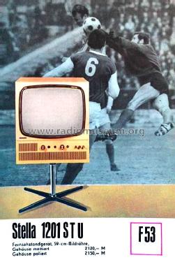 Stella 1201ST ; Stern-Radio Staßfurt (ID = 2135392) Television