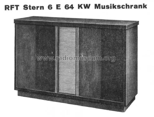 Stern 6E64; Stern-Radio Staßfurt (ID = 572069) Radio