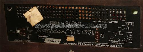 Tannhäuser 10E153; Stern-Radio Staßfurt (ID = 1210280) Radio