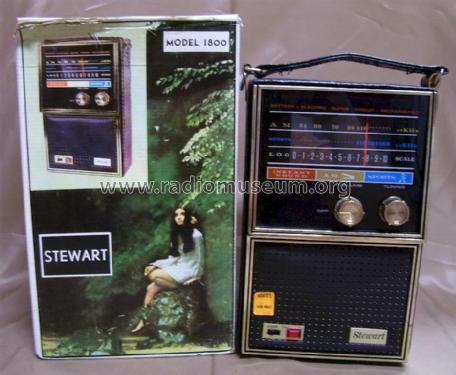 AM Portable Radio 1800; Stewart Lynn Stewart (ID = 1188628) Radio