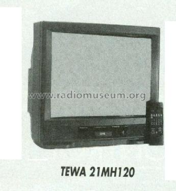 TEWA Color Television 21 MH 120; Unknown - CUSTOM (ID = 1211299) Fernseh-E