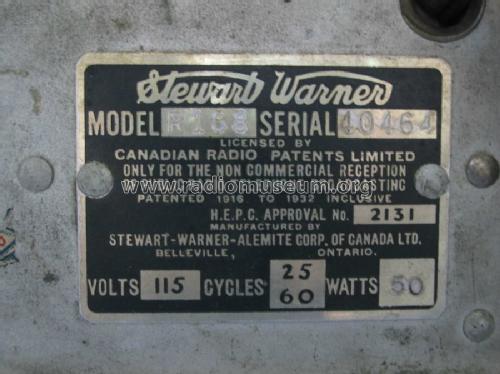 Jewel Ch= R-188; Stewart Warner; (ID = 1340814) Radio