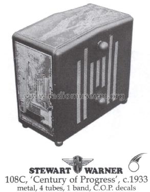 Century of Progress 108C ; Stewart Warner Corp. (ID = 1478530) Radio