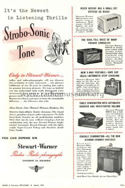 9004-G ; Stewart Warner Corp. (ID = 1075520) Radio
