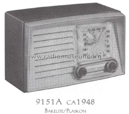 9151-A ; Stewart Warner Corp. (ID = 1516594) Radio