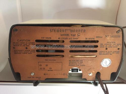 9162-C ; Stewart Warner Corp. (ID = 2156025) Radio