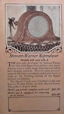 Reproducer 435-A; Stewart Warner Corp. (ID = 1626667) Lautspr.-K