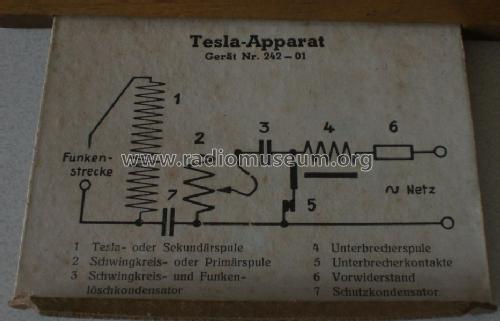Tesla-Apparat 242-01; Stöhrer, Dr. & Sohn; (ID = 1584341) Altri tipi