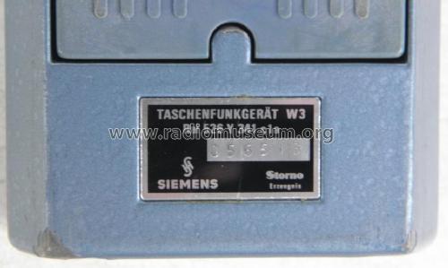 Stornophone 500 Siemens W3; Storno A/S; (ID = 1038897) Commercial TRX