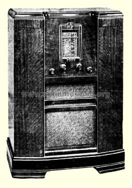 Upright Grand 637U Ch= 637; Stromberg-Carlson (ID = 2561259) Radio