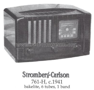 761 ; Stromberg Carlson (ID = 1479272) Radio
