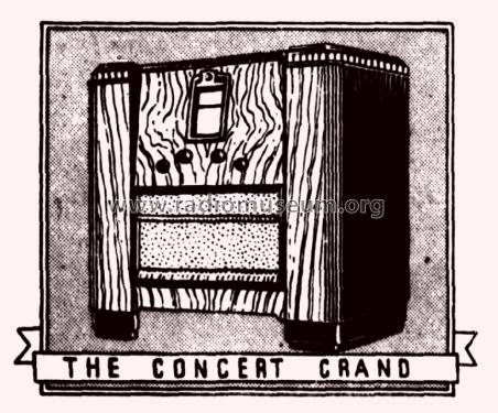 Concert Grand 837G Ch= 837; Stromberg-Carlson (ID = 2562029) Radio