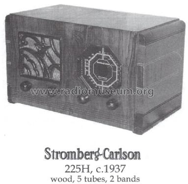 225-H Ch= P-27285; Stromberg-Carlson Co (ID = 1479257) Radio
