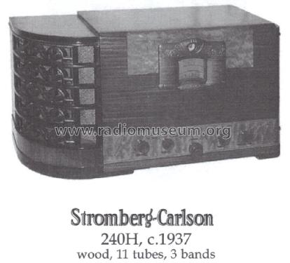 240-H Ch= P-27244; Stromberg-Carlson Co (ID = 1479260) Radio