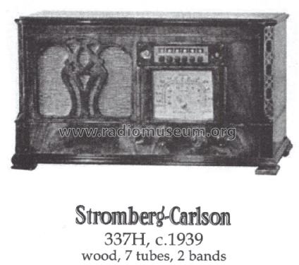 337-H ; Stromberg-Carlson Co (ID = 1479262) Radio