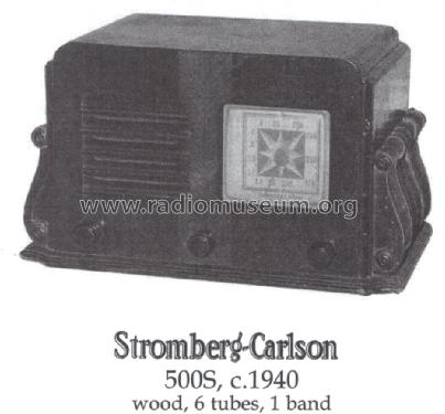500-S Ch= 31985; Stromberg-Carlson Co (ID = 1479268) Radio