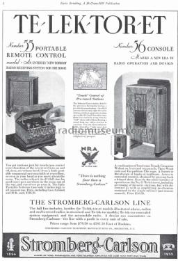 55 Te-lek-tor-et ; Stromberg-Carlson Co (ID = 1752247) Radio
