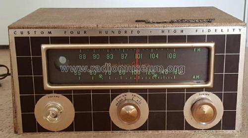 AM/FM Tuner SR-402; Stromberg-Carlson Co (ID = 2424754) Radio