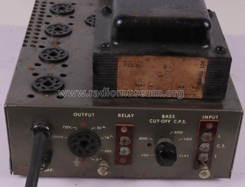 Amplifier AP-50; Stromberg-Carlson Co (ID = 2792209) Ampl/Mixer