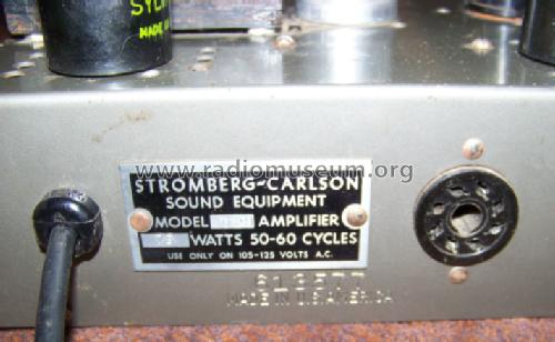 AU29; Stromberg-Carlson Co (ID = 1383799) Ampl/Mixer