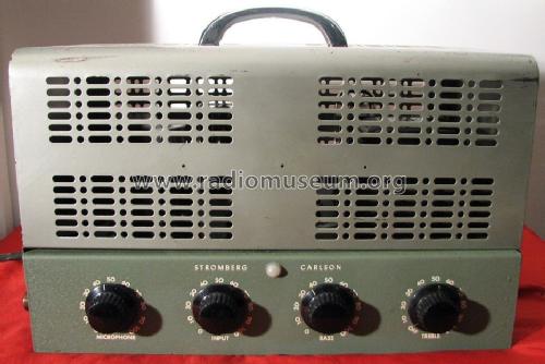 Amplifier AU-58B; Stromberg-Carlson Co (ID = 1518013) Ampl/Mixer