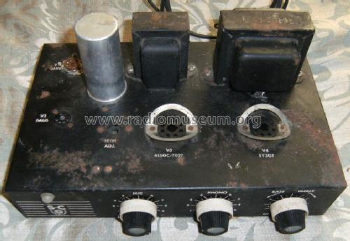 Amplifier SAU-10; Stromberg-Carlson Co (ID = 1375615) Ampl/Mixer