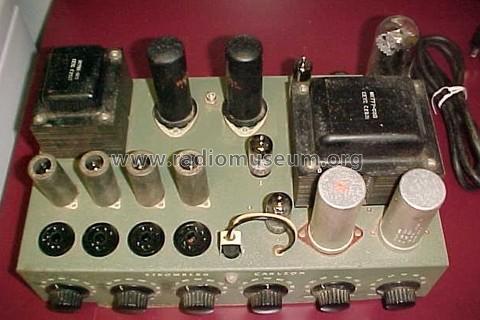 Amplifier AU-57; Stromberg-Carlson Co (ID = 1215388) Ampl/Mixer