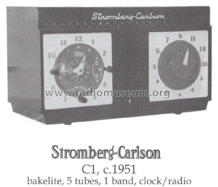 C-1 ; Stromberg-Carlson Co (ID = 1479357) Radio