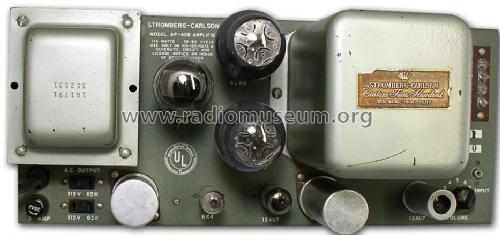 Custom Four Hundred AP-428; Stromberg-Carlson Co (ID = 489448) Ampl/Mixer