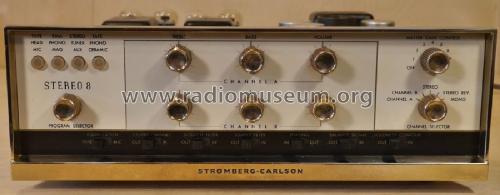 Stereo 8 ASR-8 80 ; Stromberg-Carlson Co (ID = 1999600) Ampl/Mixer
