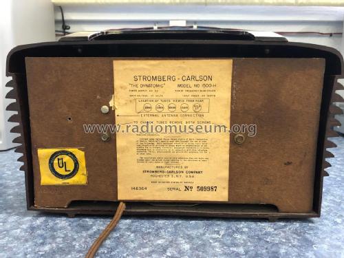 The Dynatomic 1500-H; Stromberg-Carlson Co (ID = 2255767) Radio