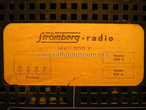 300Y; Stromberg, Helsinki (ID = 2070266) Radio