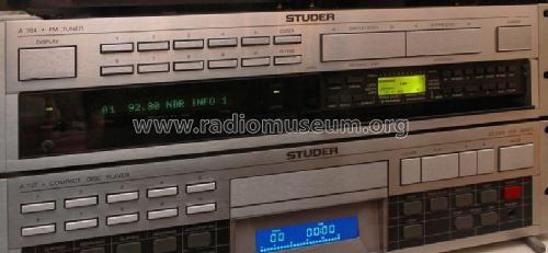 FM Tuner A764; Studer GmbH, Willi (ID = 2057413) Radio