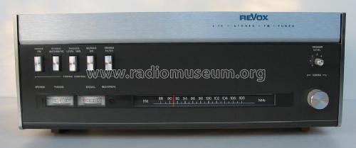 Revox A76 Mk III ; Studer GmbH, Willi (ID = 84138) Radio