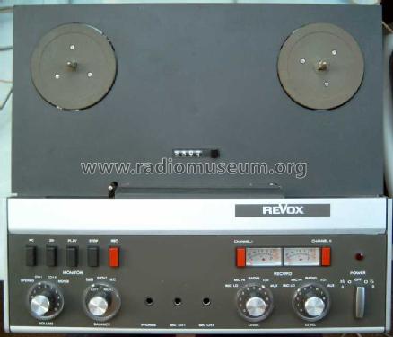 Revox A77 Mk III CM; Studer GmbH, Willi (ID = 656967) R-Player