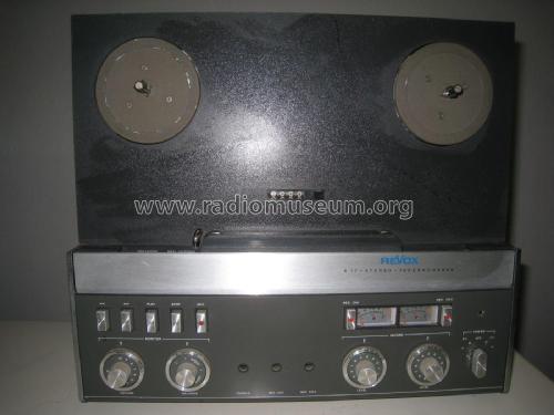 Revox A77 Mk IV CSVV; Studer GmbH, Willi (ID = 2107778) R-Player