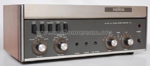 Revox A78; Studer GmbH, Willi (ID = 1609427) Ampl/Mixer