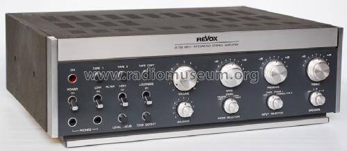Revox B750 Mk II; Studer GmbH, Willi (ID = 1631611) Ampl/Mixer