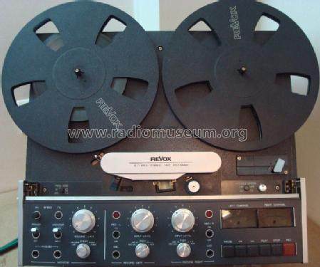 Revox B77 Mk II; Studer GmbH, Willi (ID = 998707) Enrég.-R