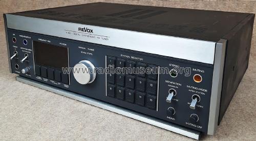 Revox Digital Synthesizer FM Tuner B760; Studer GmbH, Willi (ID = 3172167) Radio