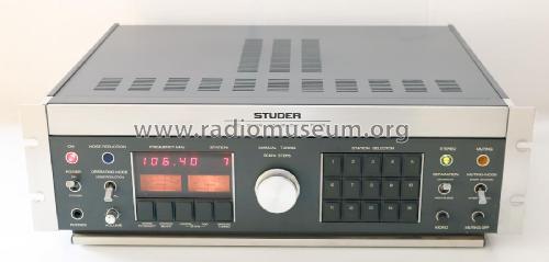 Digital Synthesizer FM Tuner A176; Studer-Revox; (ID = 2812742) Radio