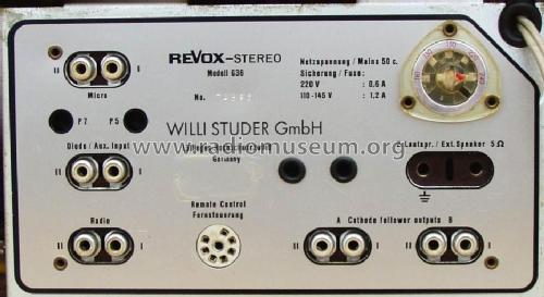 G36; Studer-Revox; (ID = 368543) R-Player