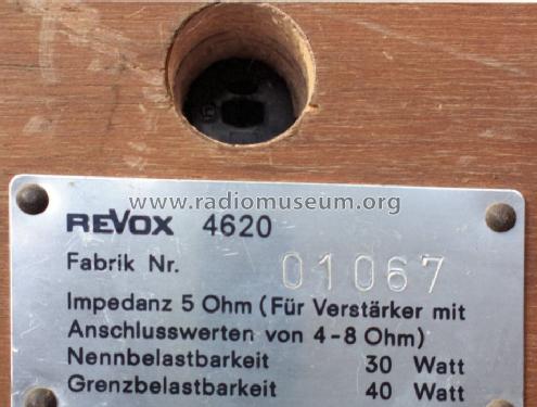 HiFi Box 4620; Studer-Revox; (ID = 1545267) Altavoz-Au