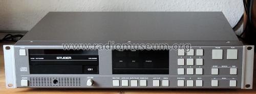 Professional CD Player D732; Studer-Revox; (ID = 1989230) Ton-Bild