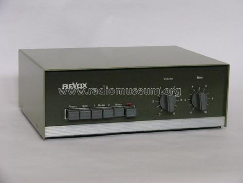 Revox 39; Studer-Revox; (ID = 746466) Ampl/Mixer