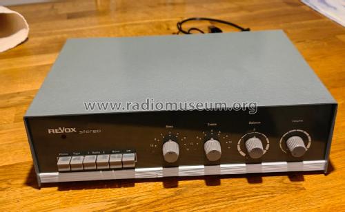 Revox 40; Studer-Revox; (ID = 2843445) Ampl/Mixer