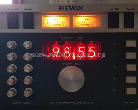 Revox A720; Studer-Revox; (ID = 2613800) Radio